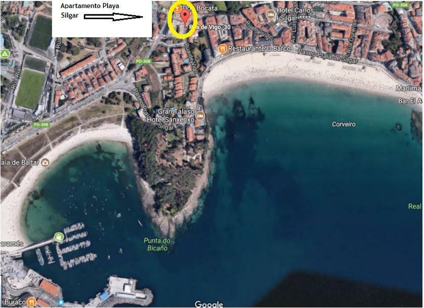 Apartamento Playa Silgar سانكسينكسو المظهر الخارجي الصورة